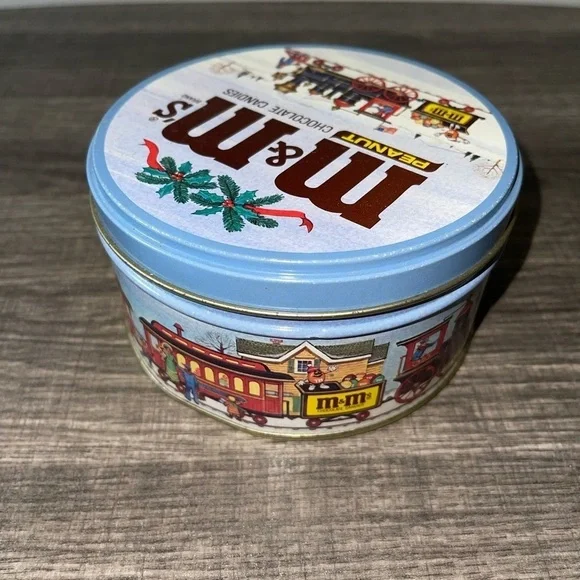 Vintage M&M’s Holiday Train Tin - Picture 2 of 7